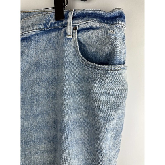 Abercrombie & Fitch Ultra High Rise 90s Straight Jean Denim Plus Size 37 24W - Picture 9 of 16